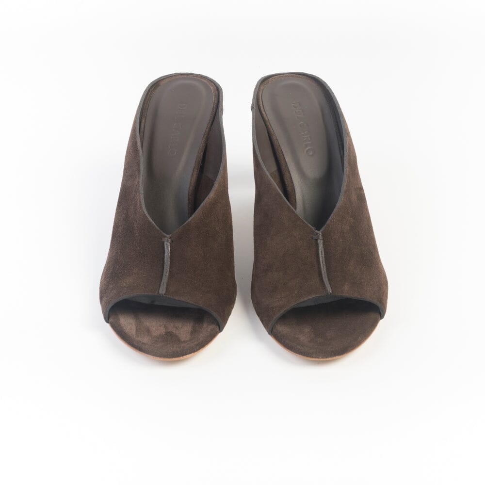 DEL CARLO - Mules - 11725 - Metis - Camoscio Caffè Scarpe Donna DEL CARLO 