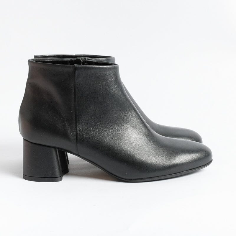 ANNA F Ankle boot 9787 Black Nappa Cappelletto Shop