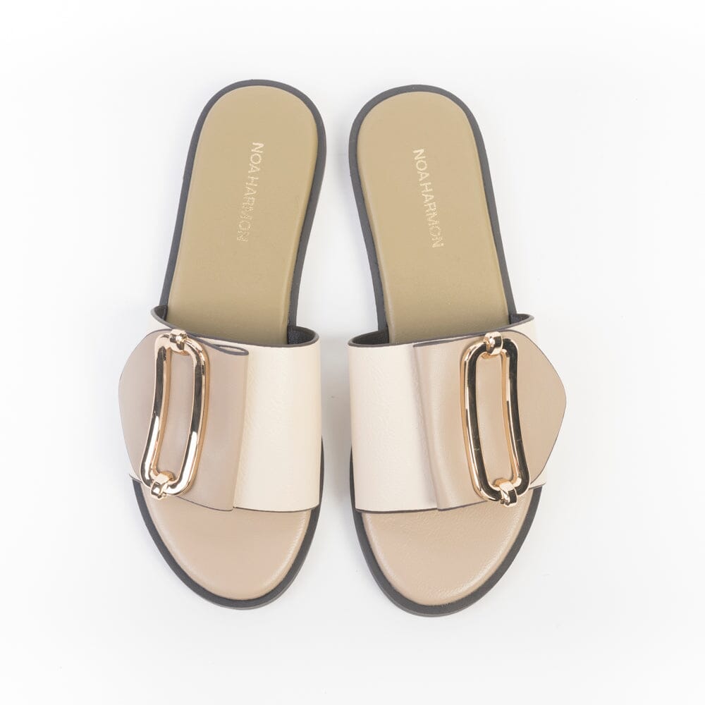 NOAH HARMON - Mules - Grape - 9979 - Multi Taupe Scarpe Donna NOAH HARMON - Collezione Donna 
