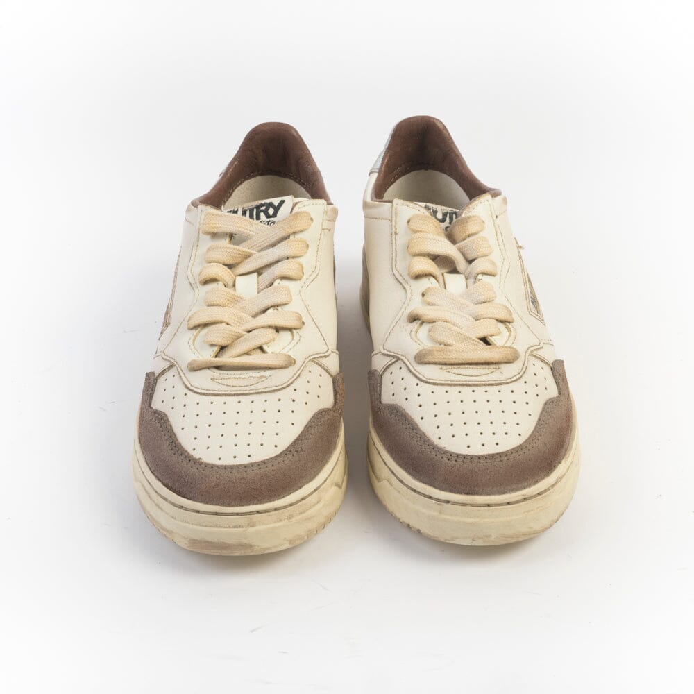 AUTRY - AVLW LS09 - Sneakers - Vintage Edition - Marrone Argento Scarpe Donna AUTRY - Collezione donna 