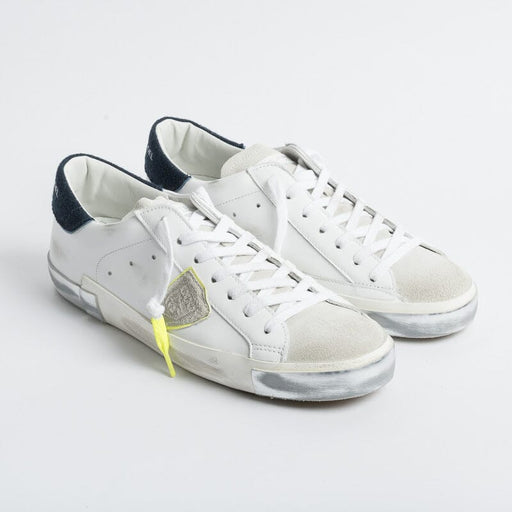 PHILIPPE MODEL - Sneakers PRLU VLL1 - ParisX - White Blue Shoes Man Philippe Model Paris
