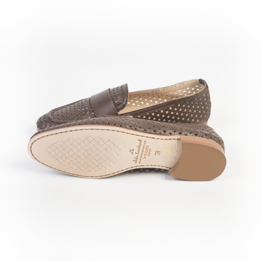 JUAN LACARCEL - Mocassino - X2575 - Natur Cacao Scarpe Donna JUAN LACARCEL - Collezione Donna 