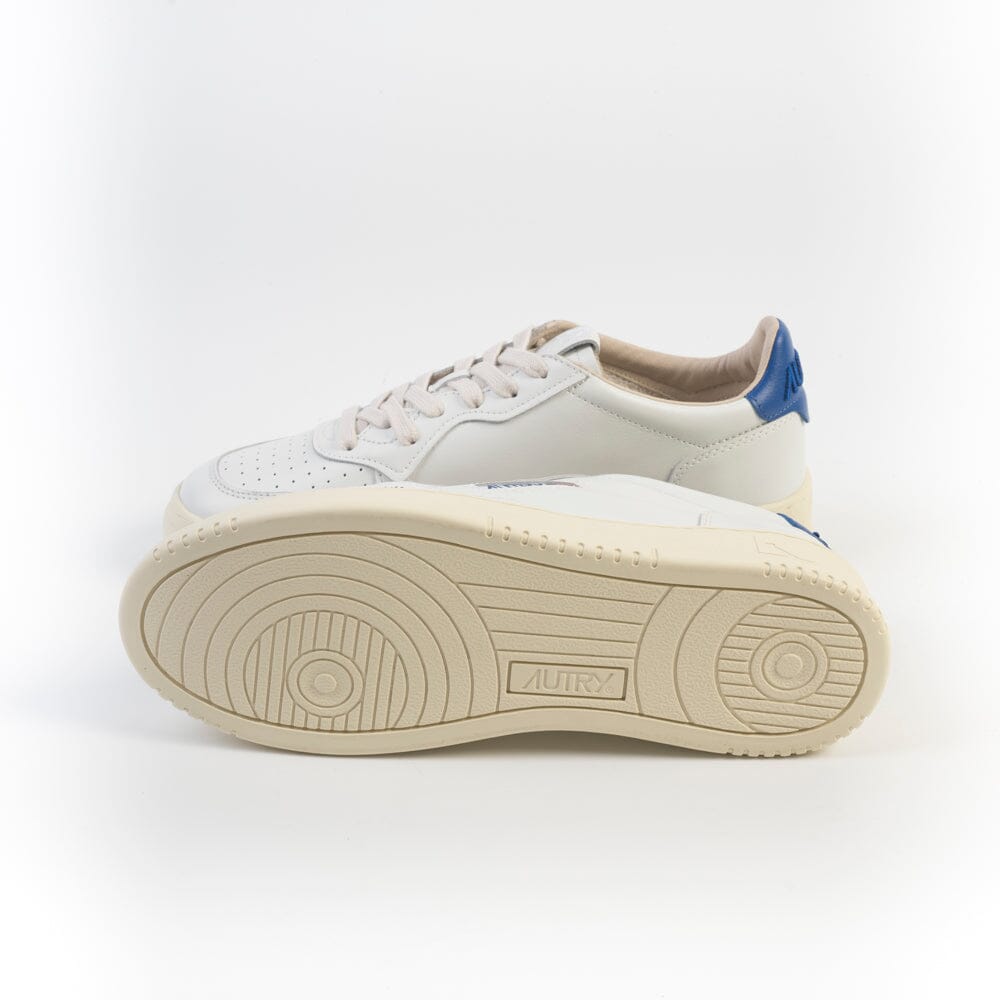 AUTRY - Sneakers Low Man - AULM DL01 - Bianco blu Scarpe Uomo AUTRY - Collezione uomo 