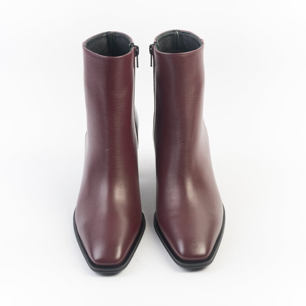 CAPPELLETTOSHOP - Stivaletto - Mandy 5 - Bordeaux Scarpe Donna CAPPELLETTO 1948 