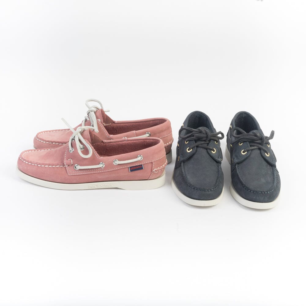SEBAGO - Allacciata Docksides Portland - Scarpa da Barca - 74121 - Blu Scarpe Donna Sebago 