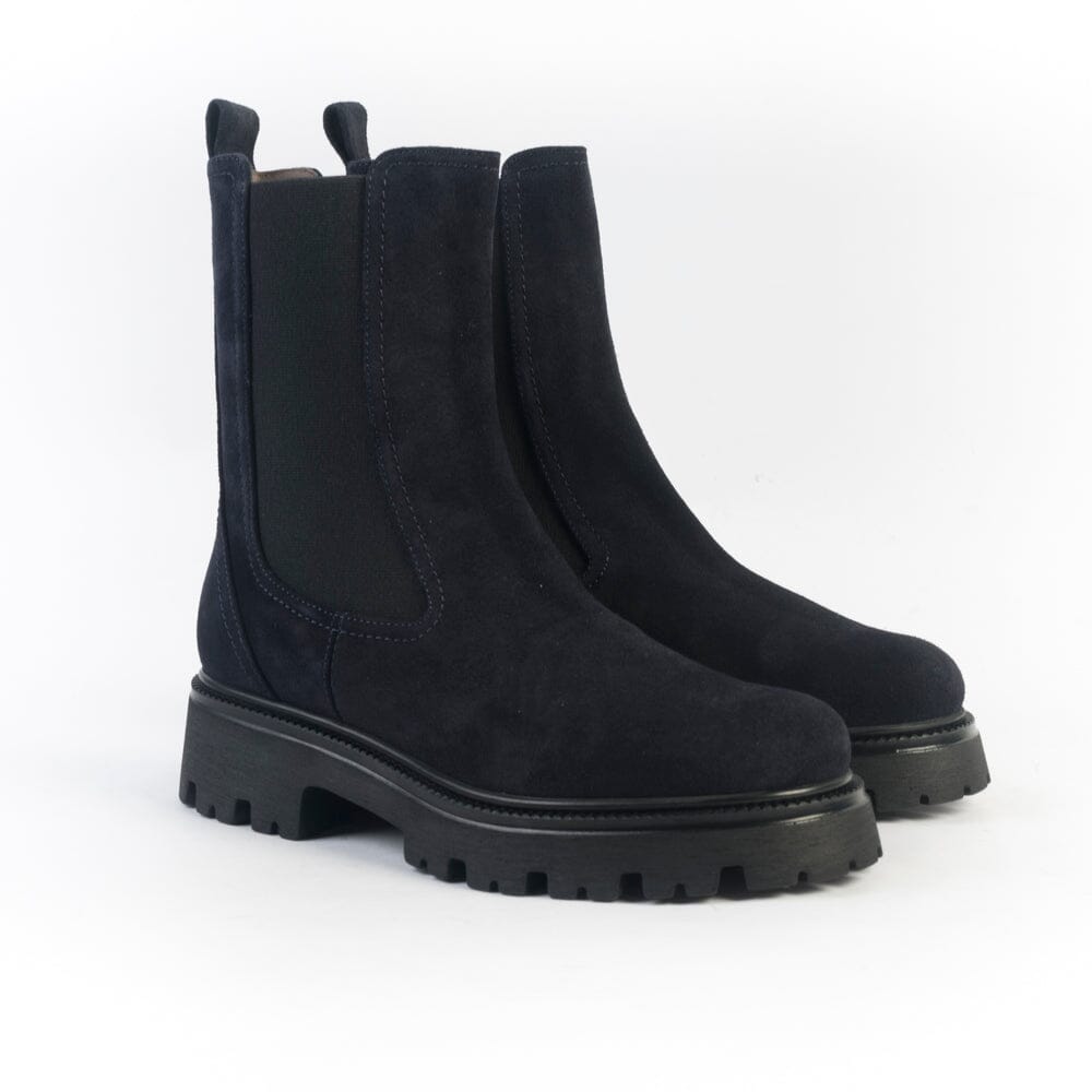 CappellettoShop - Stivaletto Beatles - S3501 - Fox Blu Scarpe Donna CAPPELLETTO 1948 