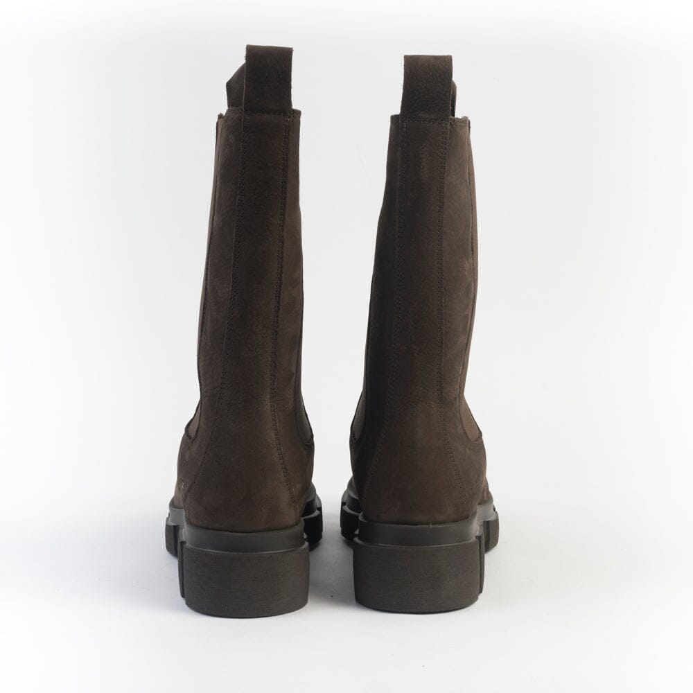 COPENHAGEN - Stivaletto - CPH 500 - Nabuc Choco Scarpe Donna COPENHAGEN 