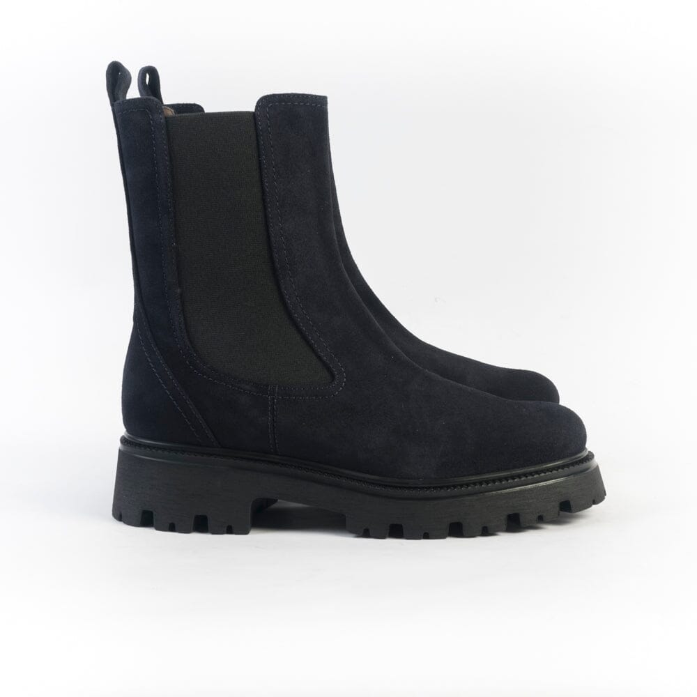 CappellettoShop - Stivaletto Beatles - S3501 - Fox Blu Scarpe Donna CAPPELLETTO 1948 