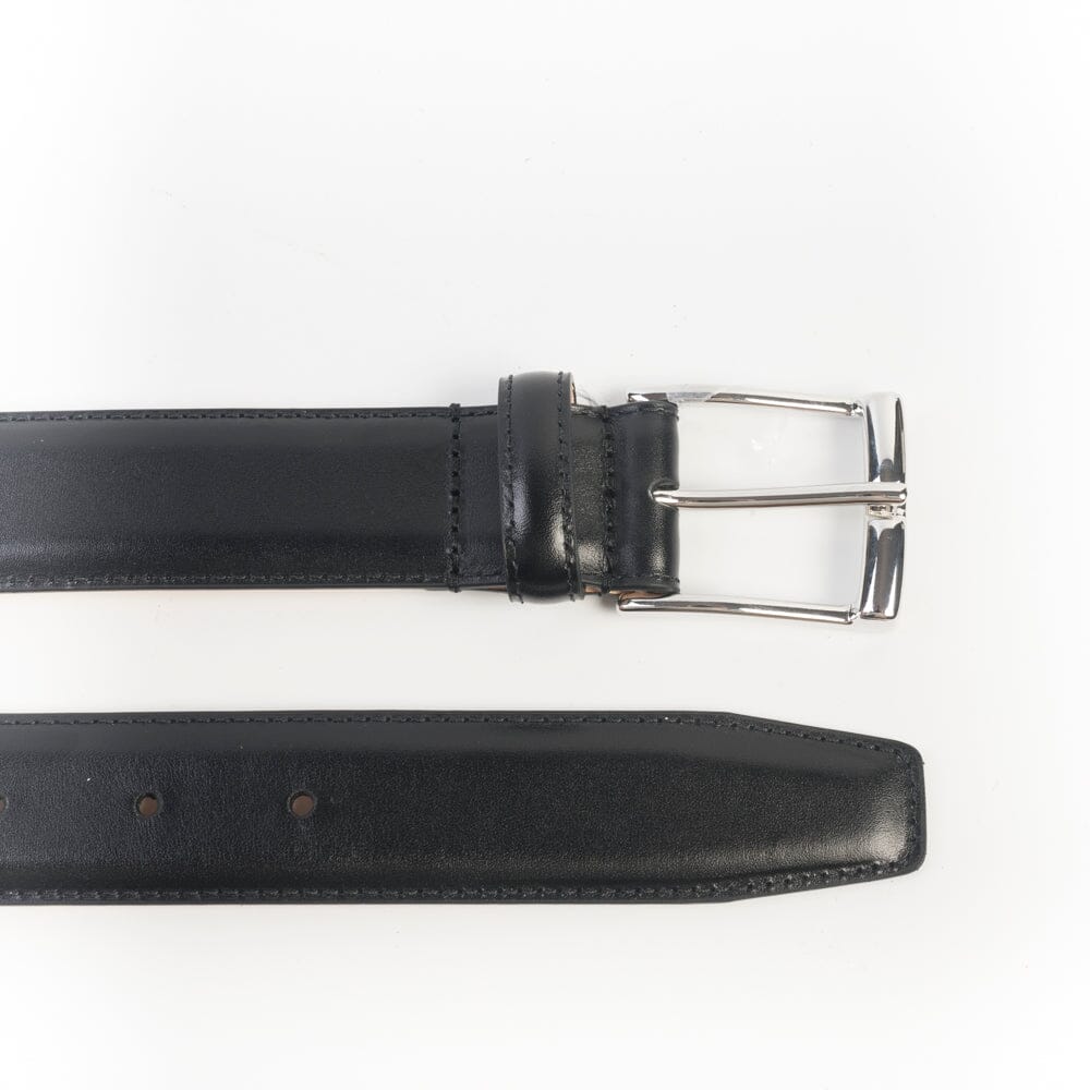 CROCKETT & JONES - Belt - Black Leather