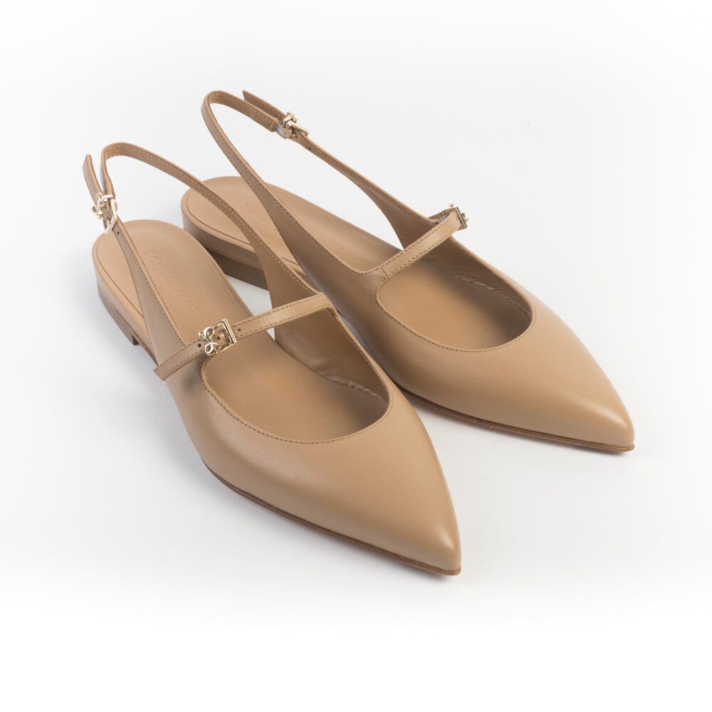 SERGIO LEVANTESI - Sling Back - FEDE - Nocciola Scarpe Donna SERGIO LEVANTESI 