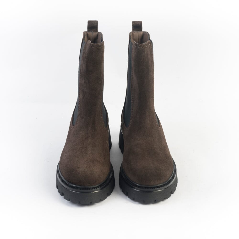 CappellettoShop - Stivaletto Beatles - S3501 - Fox Ebano Scarpe Donna CAPPELLETTO 1948 