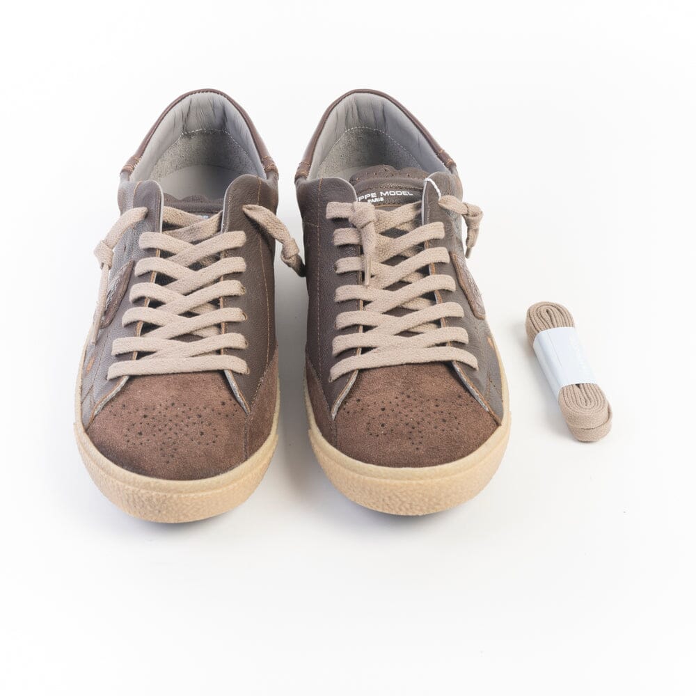 PHILIPPE MODEL - Sneakers - PRLU WRG1 - Vintage Brogue Marrone Scarpe Uomo Philippe Model Paris 