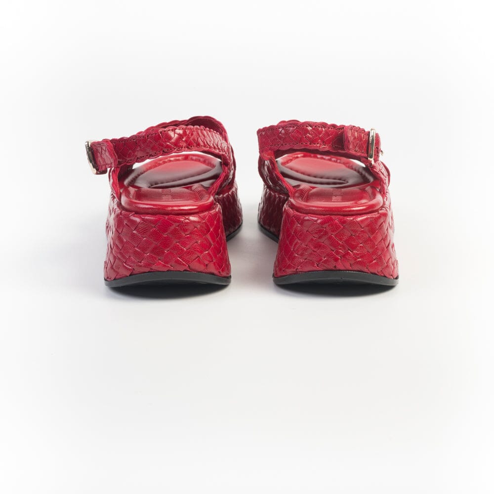 PONS QUINTANA - Sandali Zeppa - MAUI 10829 - Rubino Scarpe Donna PONS QUINTANA 