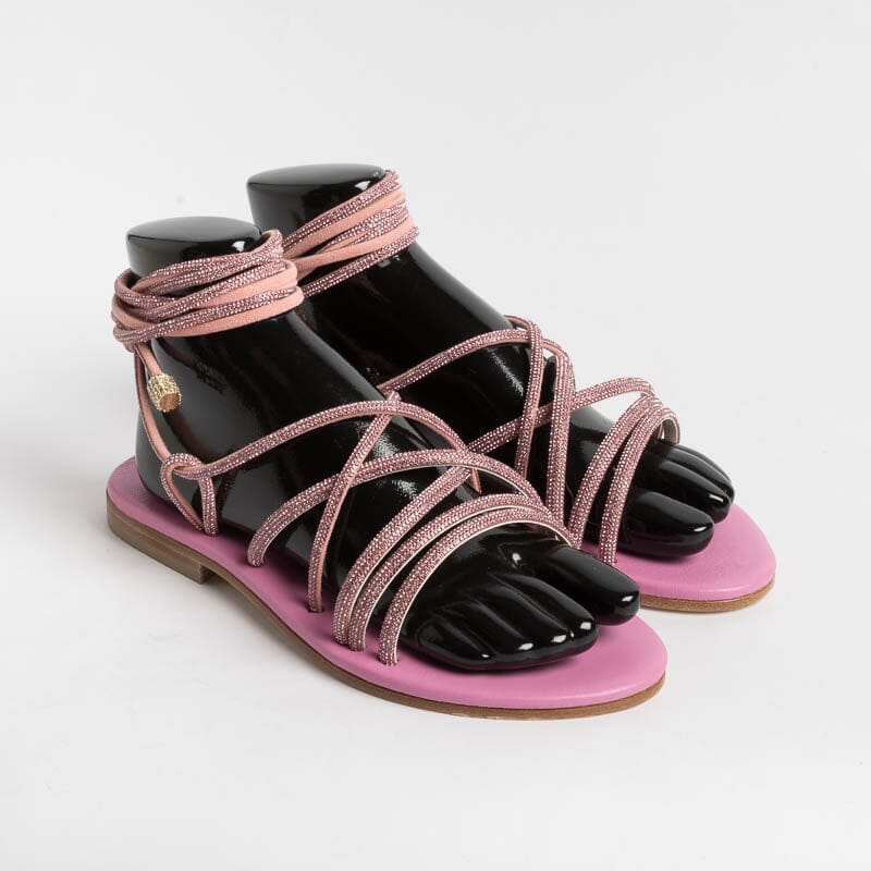 PAOLA FIORENZA - Sandali bassi- FD22 - Rosa Scarpe Donna PAOLA FIORENZA 