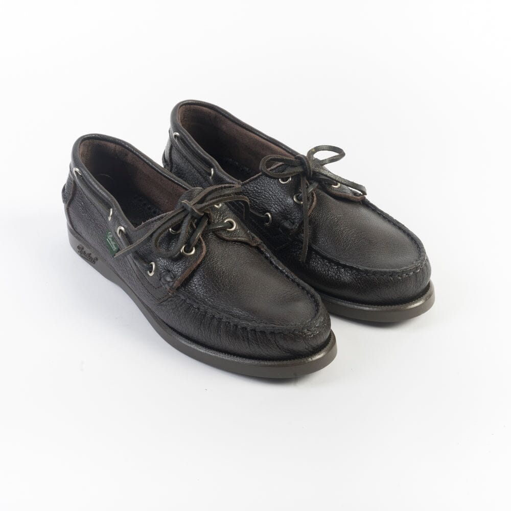 PARABOOT - BARTH F/MARINE - Scarpa da Barca - Allacciata 190855 - Cervo Testa di Moro Scarpe Donna Paraboot 