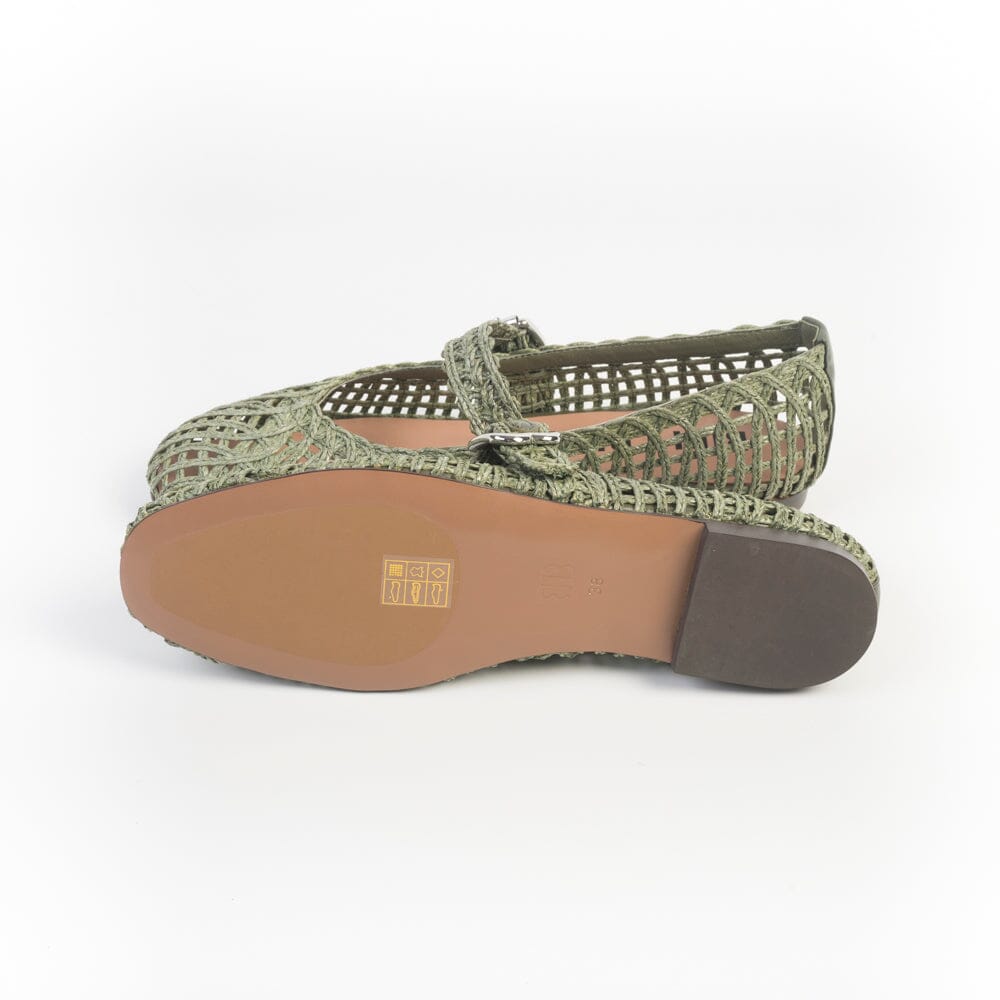 BIBI LOU - Mary Jane - 649Z69VK - Verde Kaki Scarpe Donna BIBI LOU 