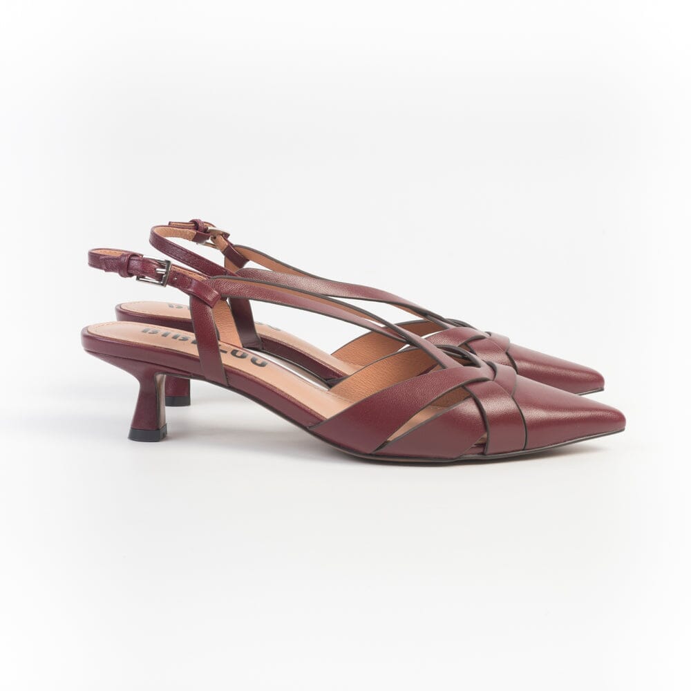 BIBI LOU - Sling Back - 633Z10VK - Burgundy Scarpe Donna BIBI LOU 