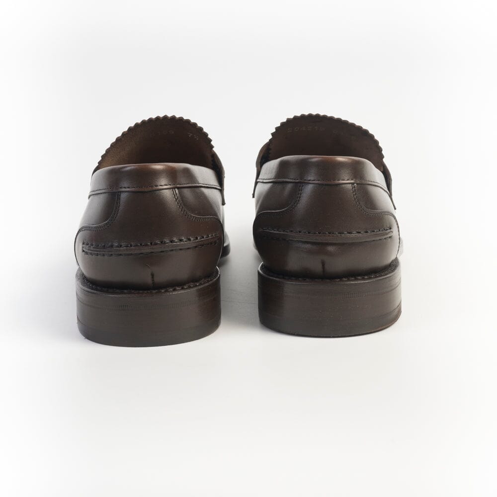 BERWICK 1707 - Mocassino - 5169 - Chateaubriand Testa di Moro Cuoio Scarpe Uomo Berwick 1707 