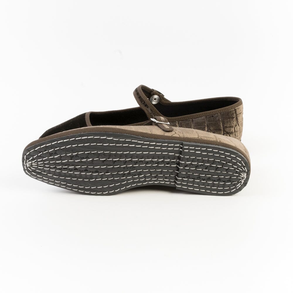 DROGHERIA CRIVELLINI - Mary Jane - Velvet Cayman Scarpe Donna DROGHERIA CRIVELLINI - Collezione Donna 