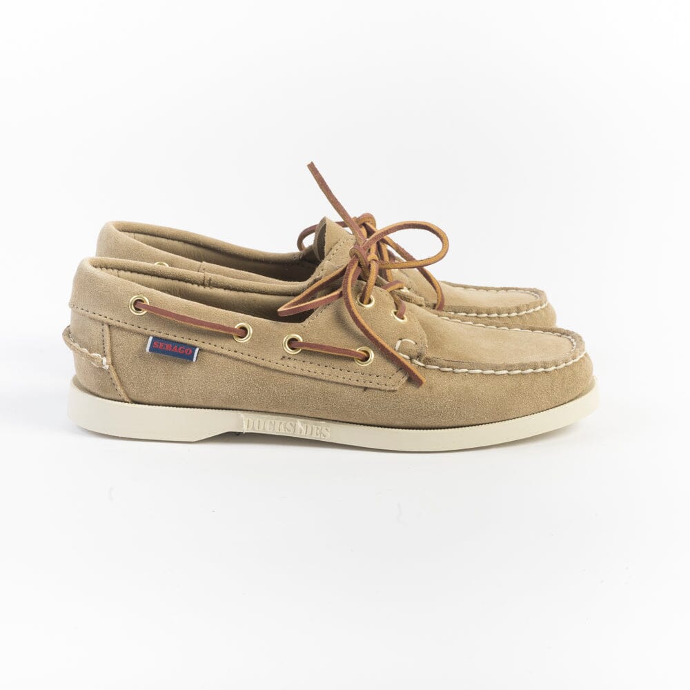 SEBAGO - Portland Artisan - Scarpa da Barca - Allacciata 77131JW - Camoscio Sughero Scarpe Donna Sebago 