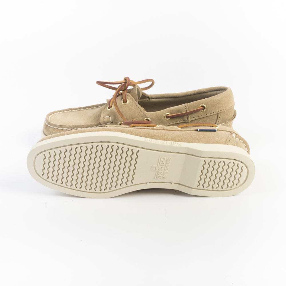 SEBAGO - Portland Artisan - Scarpa da Barca - Allacciata 77131JW - Camoscio Sughero Scarpe Donna Sebago 