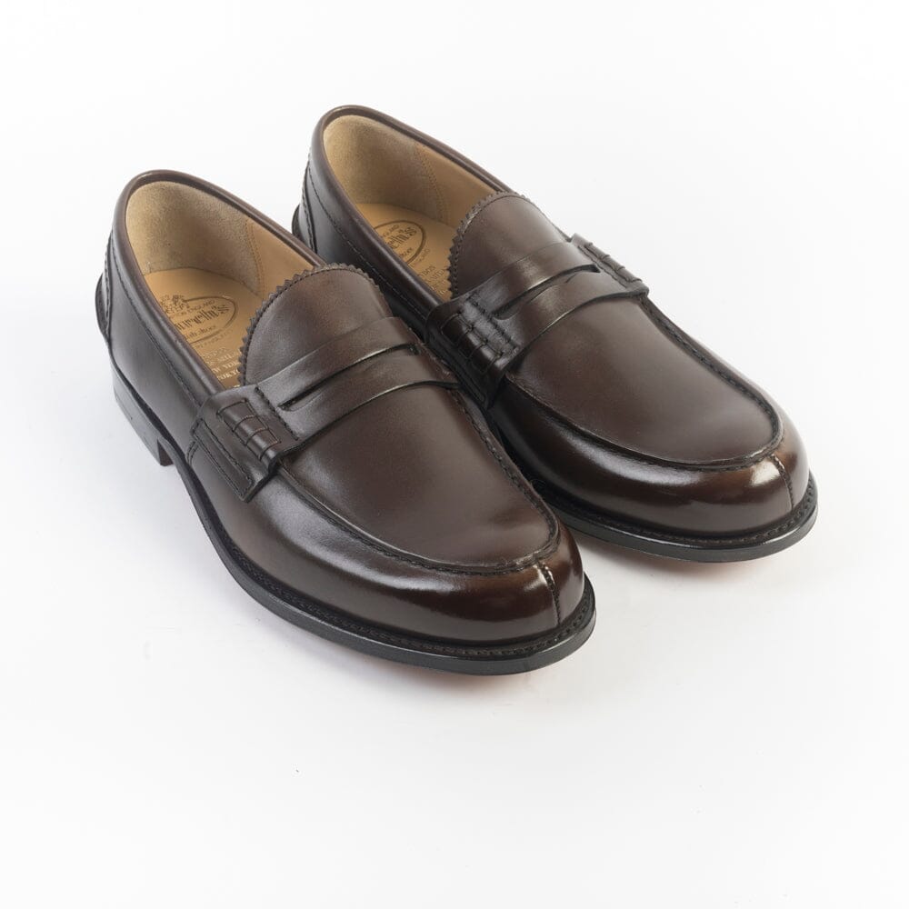 CHURCH'S - Mocassino - Pembrey - Marrone Spazzolato Scarpe Uomo Church's 