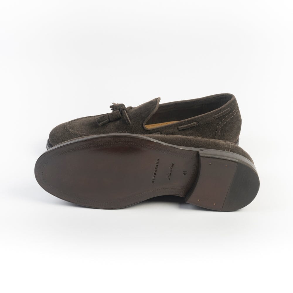 HENDERSON - Mocassino - 72407 - Camoscio Moro Scarpe Uomo HENDERSON 