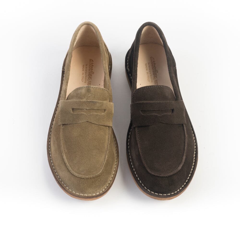 ASTORFLEX - Mocassino Sadelflex Bufalo - Testa di Moro Scarpe Uomo ASTORFLEX - Collezione Uomo 