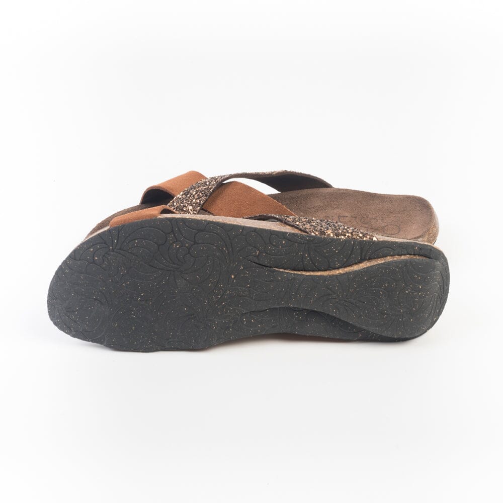 BOSABO - Sandali bassi - 464 - Glitter Nocciola Scarpe Donna BOSABO 