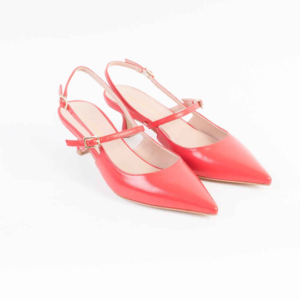 CappellettoShop - Sling Back - Fiamma7 - Rosso