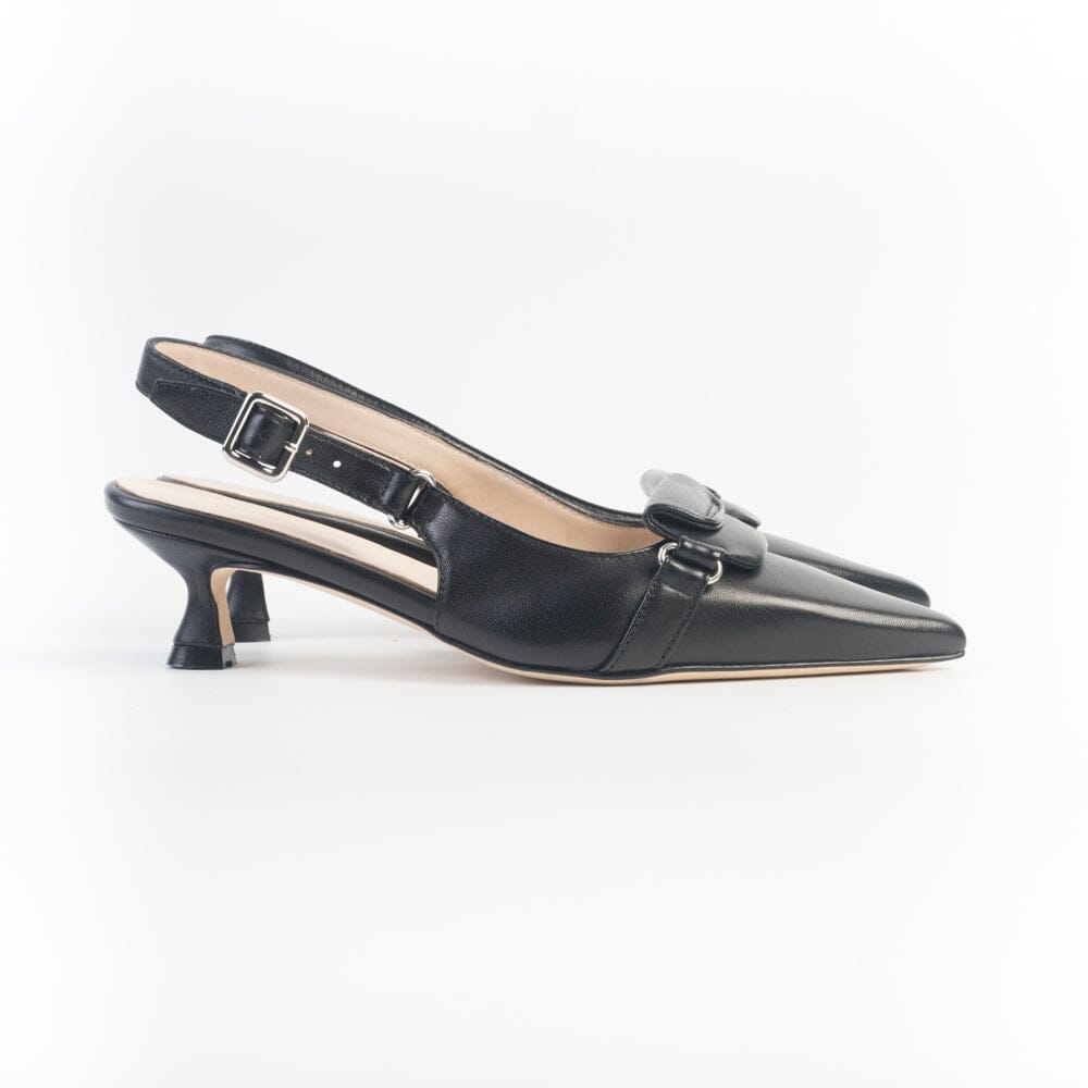 ANNA F.  - Sling Back - 1932 - Nappa Nero