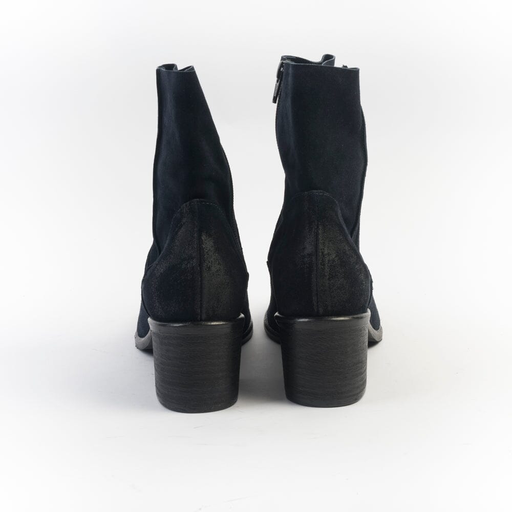CAPPELLETTOSHOP - Stivaletto Texano 1951 - Sayo Blu Notte Scarpe Donna CAPPELLETTO 1948 