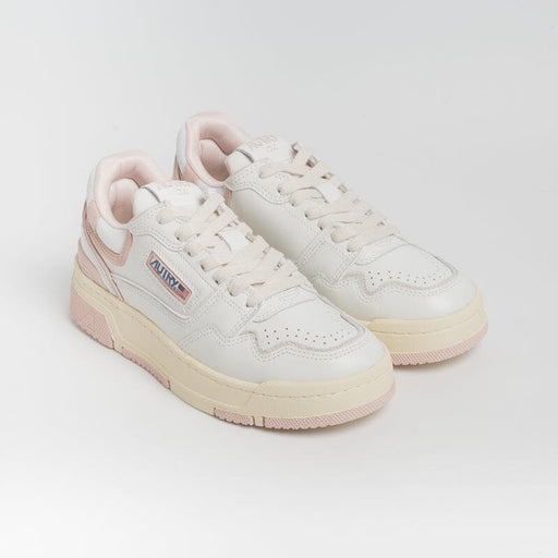AUTRY -  ROLW MM14 - Sneakers LOW WOM -  Bianco Rosa