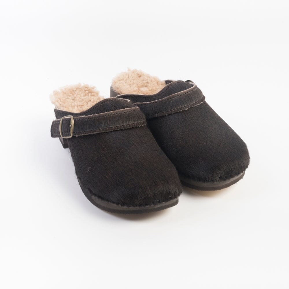 BOSABO - Zoccolo Sabot - Compliba Poils Marron Scarpe Donna BOSABO 