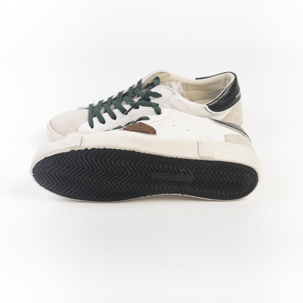 PHILIPPE MODEL - Sneakers - PRLU WX55 - Bianco beige nero Scarpe Uomo Philippe Model Paris 