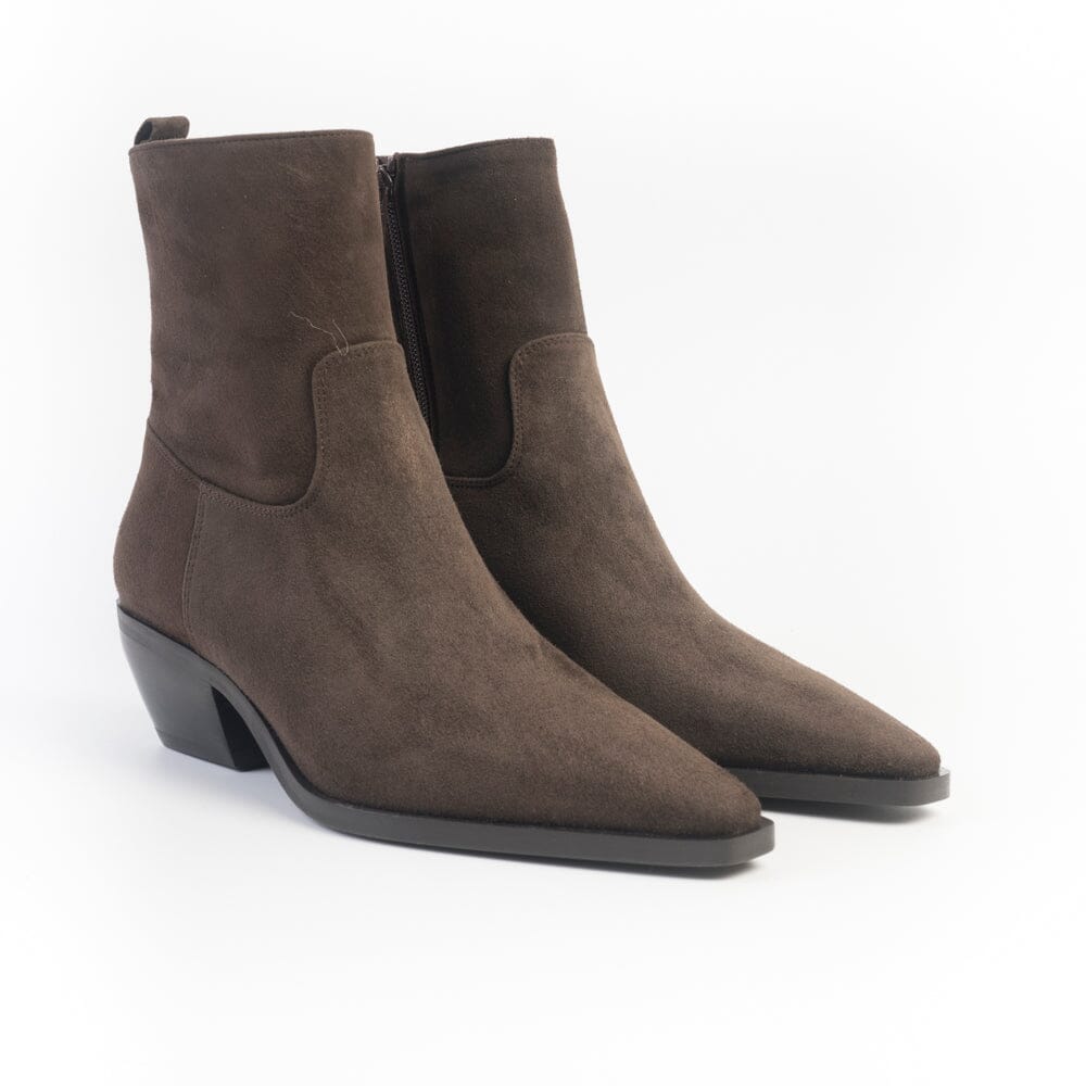 CAPPELLETTOSHOP - Stivaletto Texano - Kira 12 - Velour Moro
