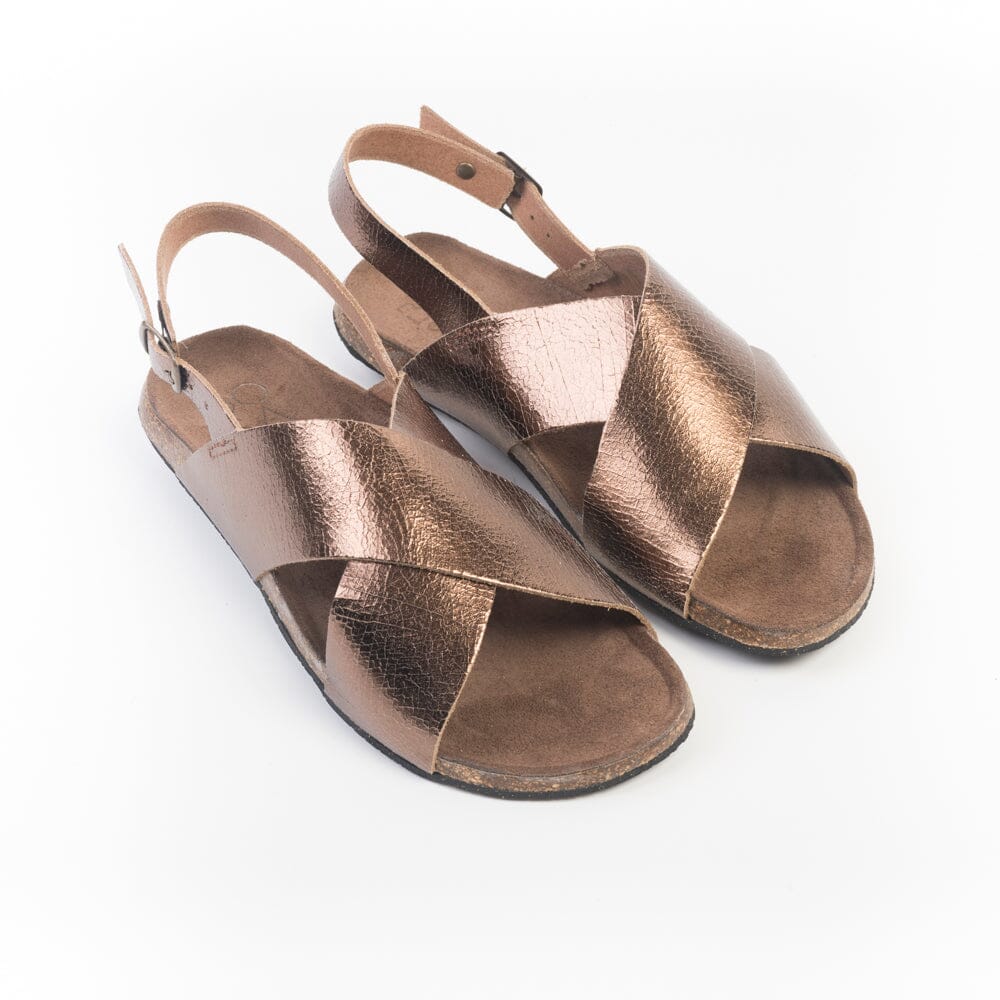 BOSABO - Sandali bassi - 396 - Metal Bronzo Scarpe Donna BOSABO 