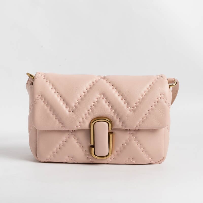 MARC JACOBS - The Quilted Leather J - Shoulder Bag - Pink Marc Jacobs bags
