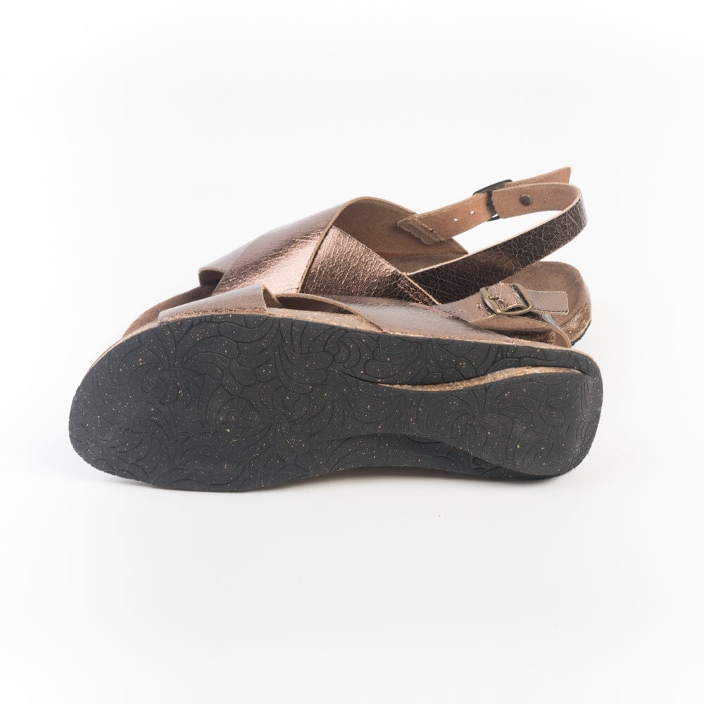 BOSABO - Sandali bassi - 396 - Metal Bronzo Scarpe Donna BOSABO 