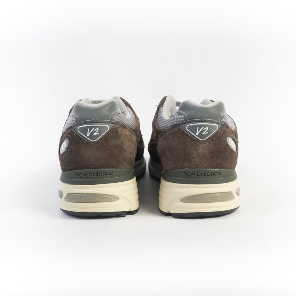 NEW BALANCE - Sneakers - U991BG2 - Marrone Grigio Scarpe Uomo NEW BALANCE - Collezione Uomo 