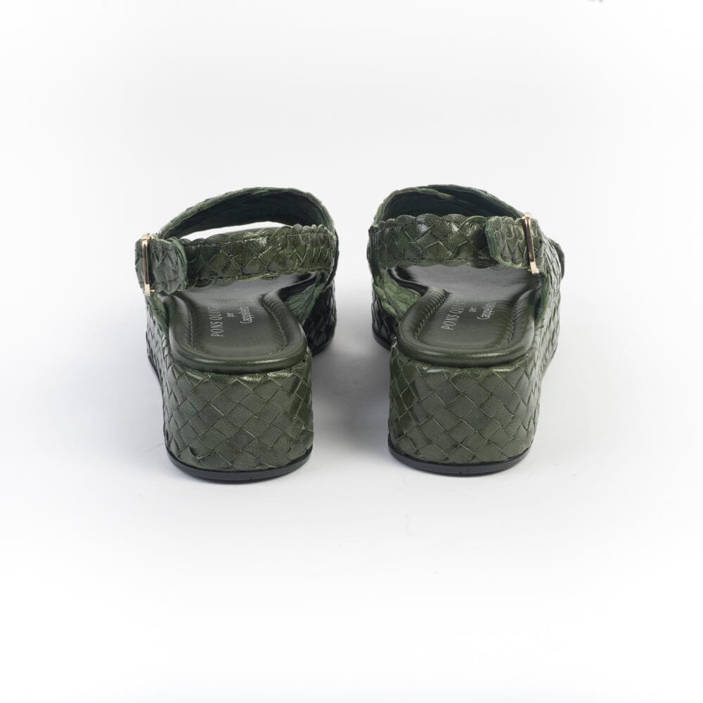 PONS QUINTANA - Sandali Zeppa - FORLI 9806 - Musgo Scarpe Donna PONS QUINTANA 
