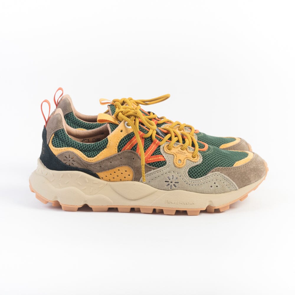FLOWER MOUNTAIN - Sneakers Yamano 3 - 1D84 - Ocra Scarpe Uomo FLOWER MOUNTAIN 