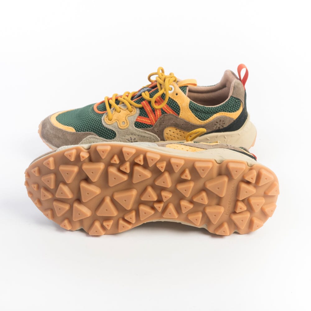 FLOWER MOUNTAIN - Sneakers Yamano 3 - 1D84 - Ocra Scarpe Uomo FLOWER MOUNTAIN 