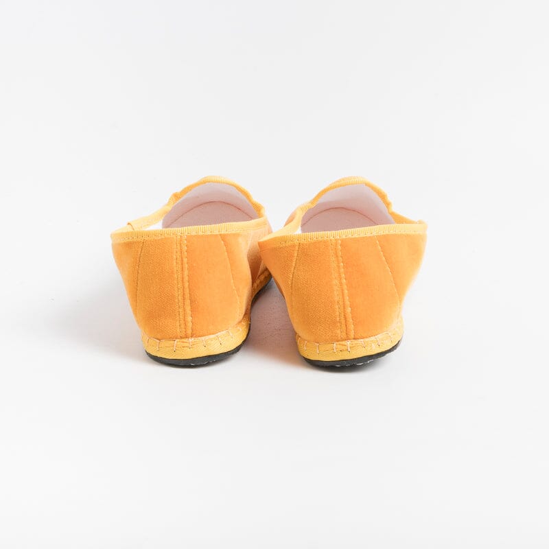 DROGHERIA CRIVELLINI - Furlana - Velluto Ocra Mustard Scarpe Donna DROGHERIA CRIVELLINI - Collezione Donna 