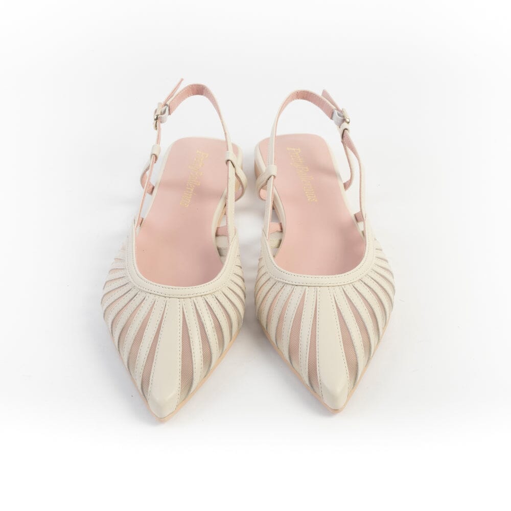 PRETTY BALLERINAS - Sling back - 52140 - Mies perla beige Scarpe Donna PRETTY BALLERINAS 