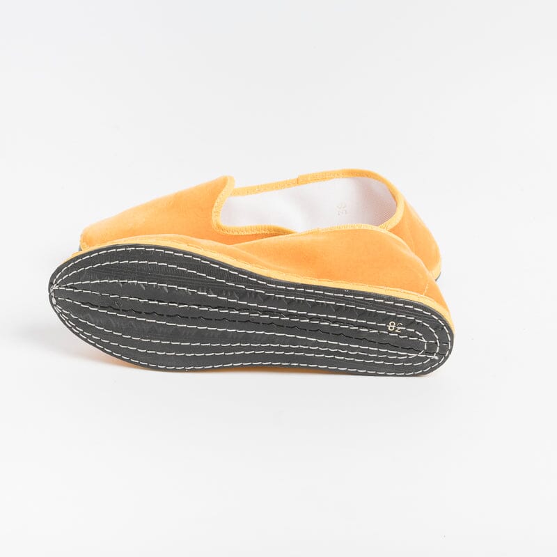 DROGHERIA CRIVELLINI - Furlana - Velluto Ocra Mustard Scarpe Donna DROGHERIA CRIVELLINI - Collezione Donna 