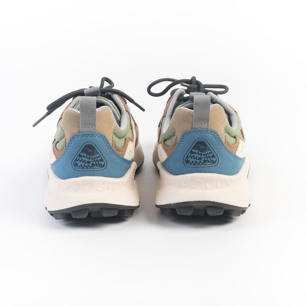 FLOWER MOUNTAIN - Sneakers Kaiso - 3D48 - Eco suede marrone Scarpe Uomo FLOWER MOUNTAIN 