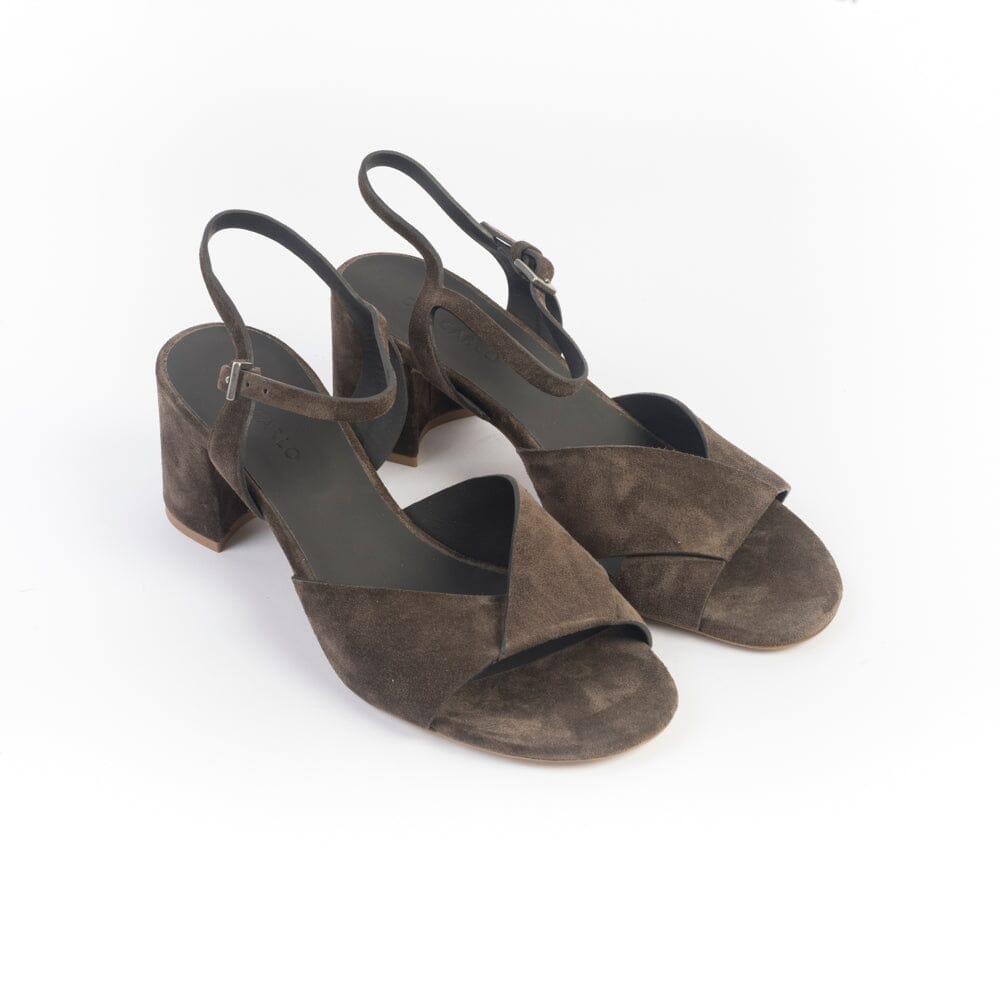 DEL CARLO - Sandali con Tacco - 11917 - Julia - Piuma Moro Scarpe Donna DEL CARLO 