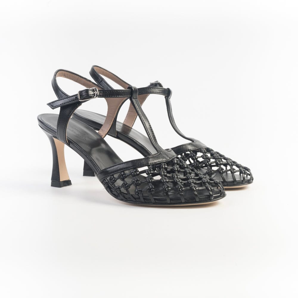 CHEVILLE - Decollété - GUENDA - Intrecciata Nera Scarpe Donna CHEVILLE 