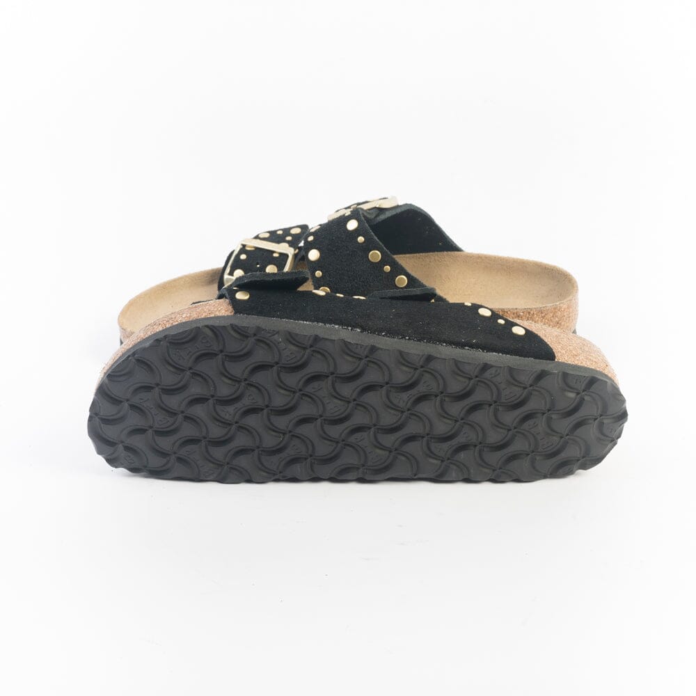 BIRKENSTOCK - Sandali bassi 1030348- Arizona - Rivetti Nero Scarpe Donna BIRKENSTOCK 